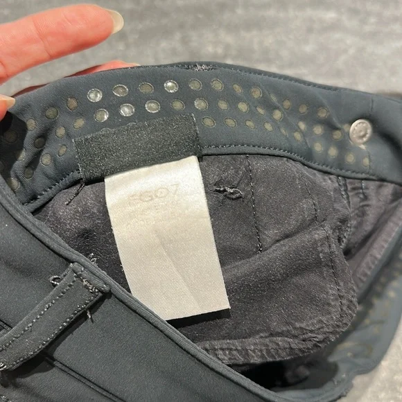 EGO7 slate blue grey riding breeches pants knee patch hunter jumper 26 IT 40 - Picture 9 of 10